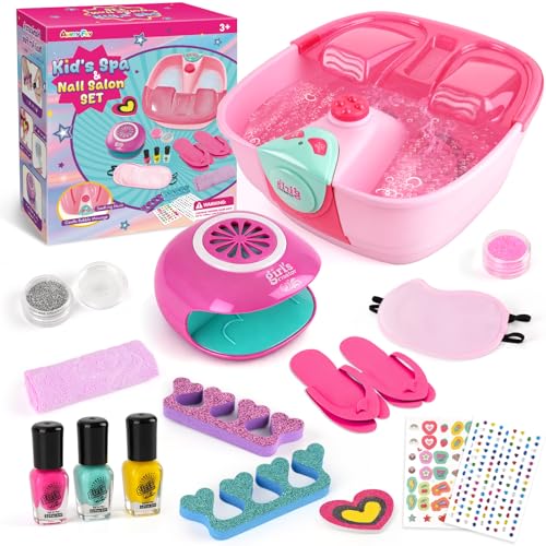 Kids Spa Day Kit for Girls - Complete Spa Experience Set