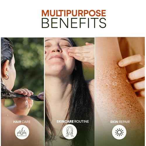 AHOALOE Pack of 3 Brazilian Aloe Vera Gel - Multipurpose Moisturizing Natural Gel with Copaiba, Castor Oil and Fresh Mint and Natural for Face, Skin and Hair - After Sun Care, Sunburn Relief 3x 8.4oz