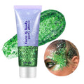 Go Ho Green Face Body Glitter,St Patricks Day Face Glitter Makeup,Green Face Paint Holographic Chunky Sequins Glitters for Eye Lip Hair Nails,Festival Rave Accessories,52g