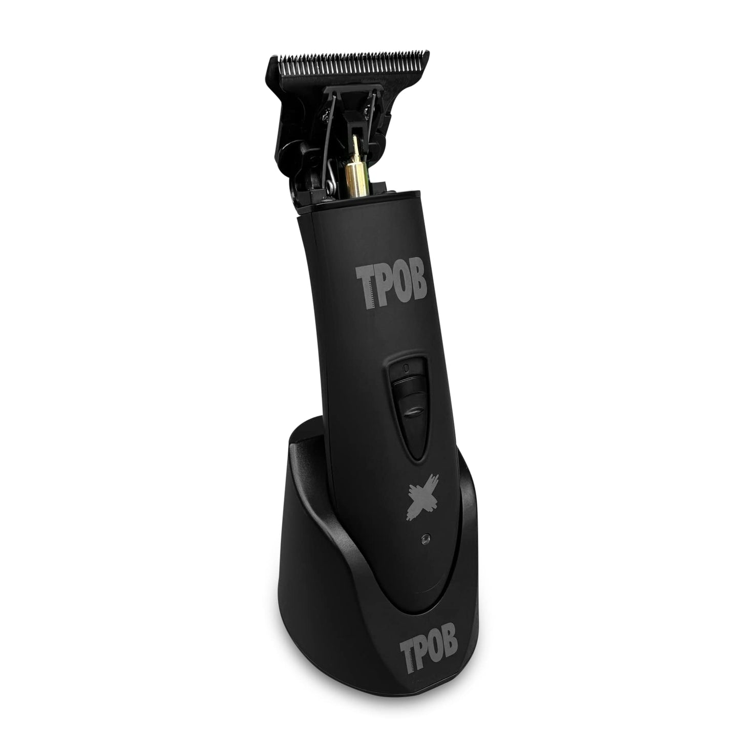 TPOB Ghost X Beard Trimmer Hair Clippers for Men, Professional Hair Trimmer T-Blade Trimmer Cordless Rechargeable Edgers Clippers Electric Beard Trimmer Shaver (Ghost X Blackout)