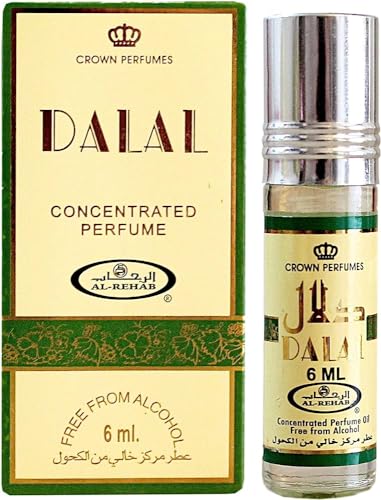 Al-Rehab Dalal Perfume Oil for Women 6ml Long-Lasting Oriental Fragrance