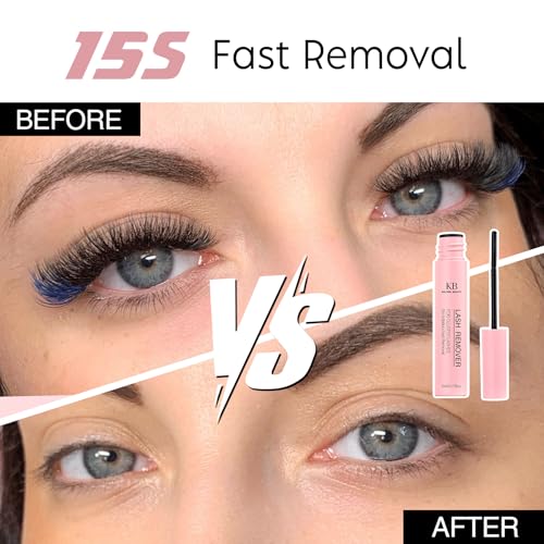 Kolybel Lash Glue Remover for Cluster Lashes - 5ML, Gentle Oil-Based False Eyelash Remover, Easy Home Use, Fast Dissolving, Sensitive Skin Friendly - Lash Remover