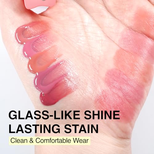 TIP TOE Glowit Sorbet Tint - Lightweight Water-Oil Lip Tint #109 Sunset Melt