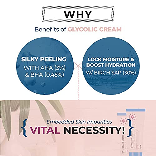 A'PIEU Glycolic Acid AHA BHA Exfoliating Cream 1.69oz