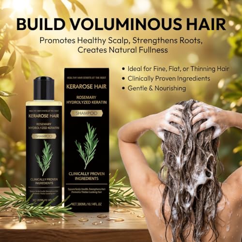Rosemary Shampoo for Hair Growth | Biotin & Keratin Formula