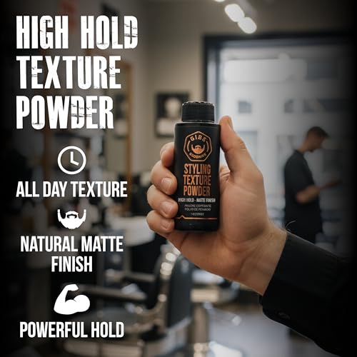 GIBS Styling Texture Powder - Matte Finish, All Hair