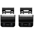 FX8010B Black Graphite Fade Replacement Blades compatible with BaBylissPRO Barberology Replacement Clipper fade Blades FX870/FXF880/FX810/FX825/FX673N,2 Pcs