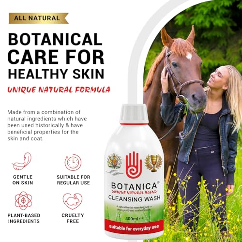 Botanica Equine Cleansing Wash - Horse Skin & Coat Care 500ml