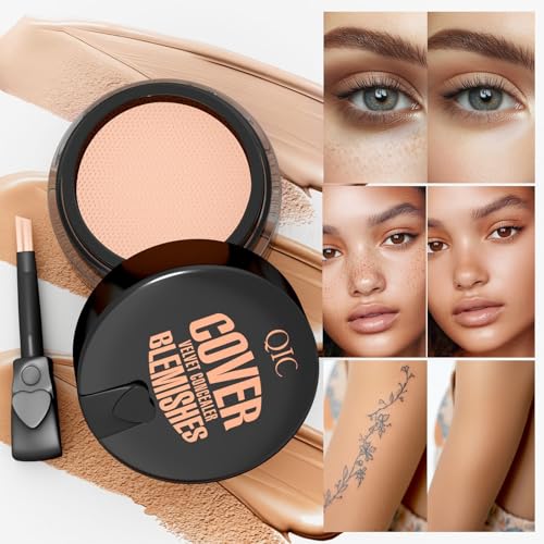 Full Coverage Under Eye Concealer with Soft Brush #140
