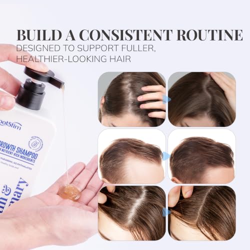 RootStim Biotin & Rosemary Hair Growth Shampoo, Clear 10 Fl Oz
