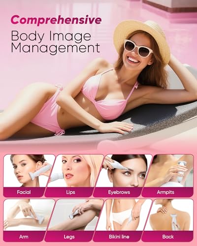 3-in-1 Electric Bikini Trimmer for Women - USB Rechargeable & Waterproof