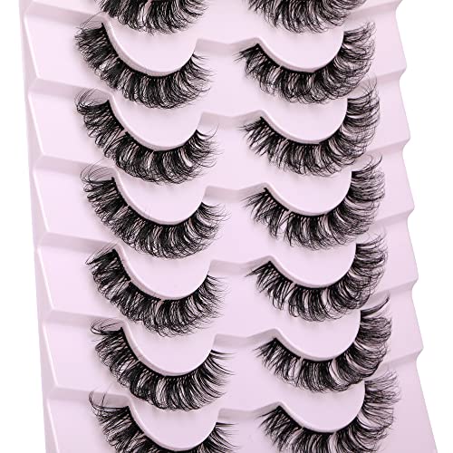 Cluster Lashes 3D Natural Look - 7 Pairs Eyelash Extensions
