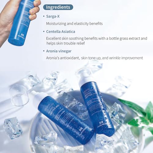 Marine Collagen Revital Peptide Mist 120ml ¤Ó Fine Facial Spray for Hydration Soothing Glow ¤Ó Daily Moisture Mist with Centella and Peptides