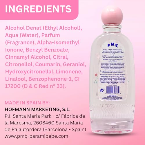 Para Mi Bebe Splash Cologne for Girls, 8.3 oz