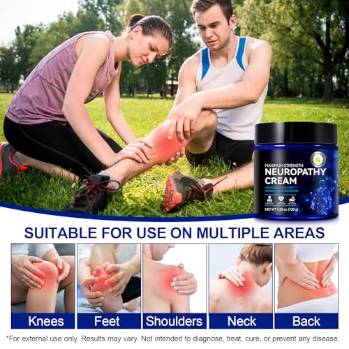 ZIXAOK Extra Strength Nerve Relief Cream with Plant-Based Formula - 4 Oz