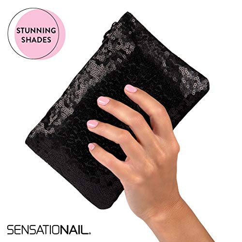 SensatioNail Gel Base and Top Coat Nail Polish Kit - For a Long-Lasting Salon Grade Manicure - 5 Piece Set Includes Gel Primer, Base & Top Coat, and Manicure Essentials - Lasts Up to 2 Weeks