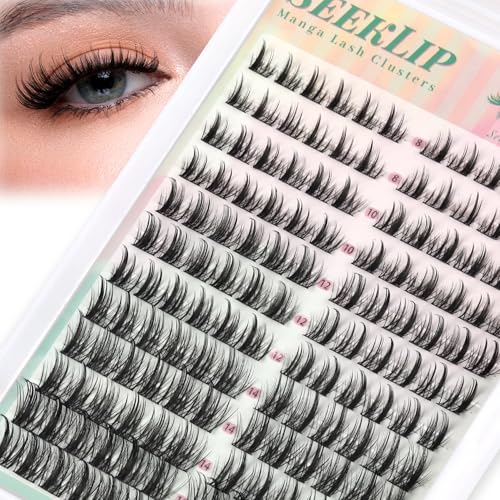 Manga Lash Clusters C Curl 8-16MM DIY Eyelash Extensions 144PCS