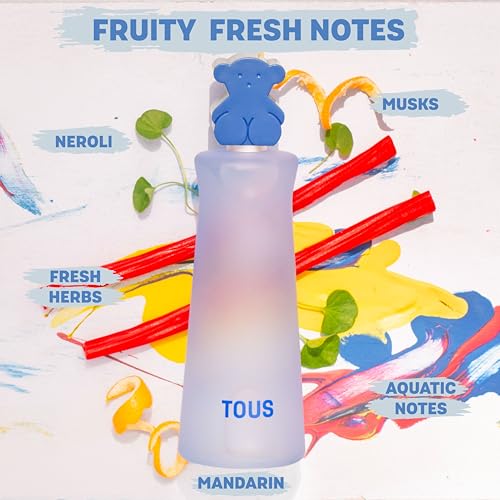 TOUS Kids Eau de Toilette, 3.4 Fl Oz – Gentle & Fresh