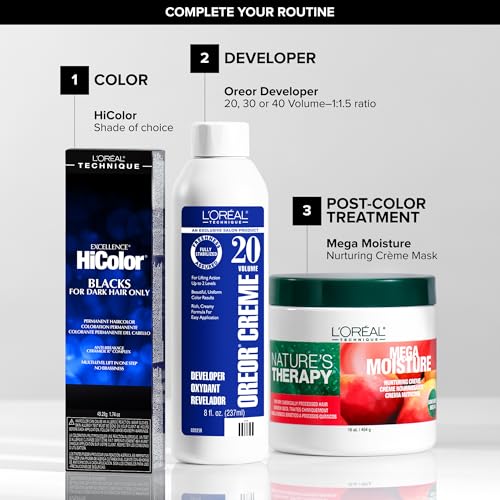 L'Oréal Technique HiColor Permanent Violet & Black Hair Color