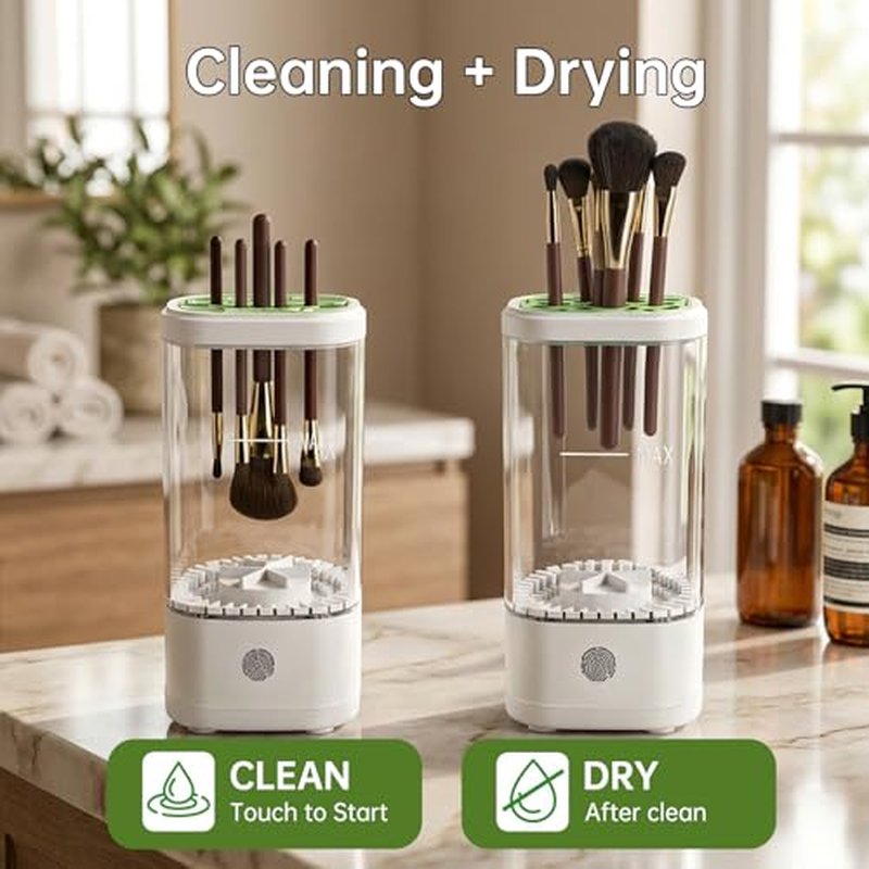 Electric Makeup Brush Cleaner Machine with Dryer