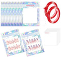 Press On Nail Packaging Kit - 100 Bags, 100 Cards & Tapes
