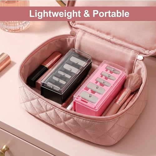 5-Hole Makeup Pencil Sharpener 2-Pack for Eyebrow & Eyeliner Pencils