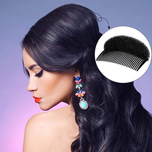 WILLBOND 14 Pcs Hair Bump Volume Bases & Bun Makers Set