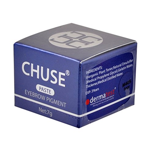 CHUSE M405, 7g, Beige, Passed DermaTest, Paste Eyebrow Pigment for Microblading Micro Pigment Cosmetic Color