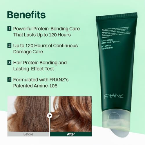 Leave-In Hair Mask with Heat Protection & Shine - FRANZ