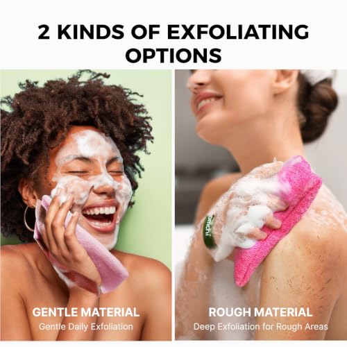 ZOMCHI Soap Savers Bags for Bar Soap, 2-Pack Exfoliating Pouches
