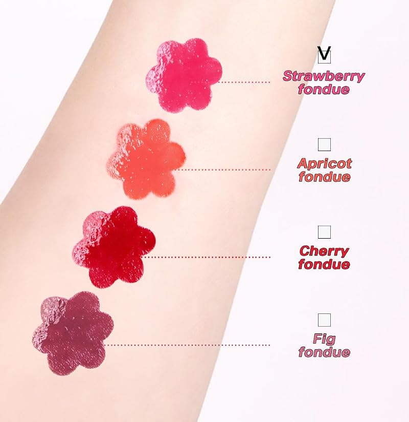 CORINGCO Pink Churros Plumping Glossy Lipstick