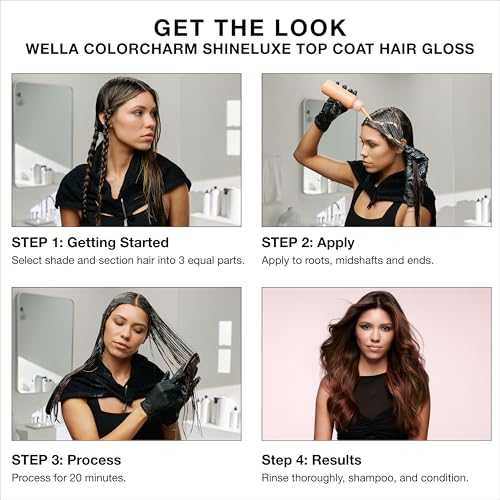 COLORCHARM ShineLuxe Hair Gloss - Ammonia-Free Shine Toner