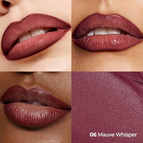 Laka Stain Lip Liner, 0.7g/0.02oz, Rich Creamy Long Lasting Color, Waterproof & Transfer-Proof, Easy Drawing with Smooth Application (#06 Mauve Whisper)