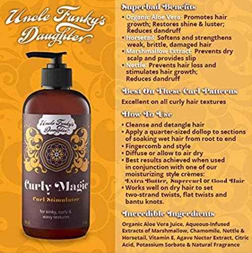 Uncle Funky's Daughter Curly Magic Stimulator 18 oz
