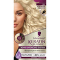 Schwarzkopf Keratin Blonde Hair Dye, 001 High Lift Platinum Blonde, Professional Quality Permanent Hair Color, Bond Enforcing System, Pre-Color Serum & Purple Conditioner Included