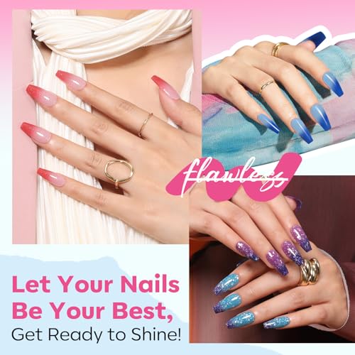 Color Changing Nail Polish Set, 6 Quick-Dry Shades