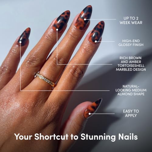 Glamnetic Press-On Nails Bundle - 2 Sets, Super Short & Almond