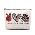 Cosmetic Makeup Bag for Cheerleaders - Fun Gift for Women
