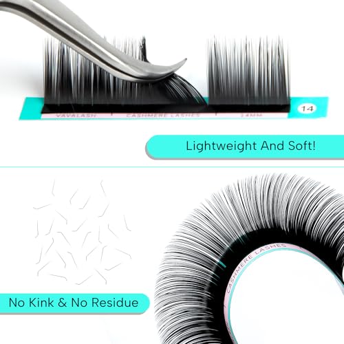 VAVALASH Cashmere Eyelash Extensions 0.15mm L Curl 8-15mm