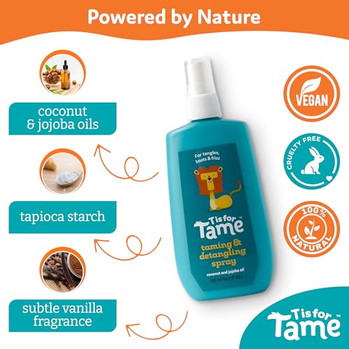 T is for Tame Kids Detangling Spray - Coconut & Jojoba Oil