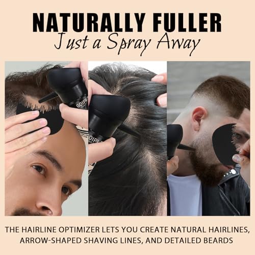 Hair Thickening Fibers with Pump Applicator Set for Men