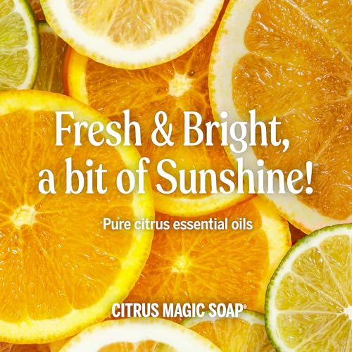 Dr. Bronner's Pure-Castile Magic Soap Liquid (Citrus, 1 Gallon) - Made with Regenerative Organic Certified Oils, 18-in-1 Uses: Face, Body, Hair, Laundry, Pets and Dishes, Concentrated, Vegan, Non-GMO