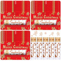 25 Pack Christmas Gingerbread Flavor Lip Balms Gifts Bulk Christmas Party Gifts Stocking Stuffers Small Thank You Appreciation Gifts for Women Men Staff Coworkers Employee Homeless