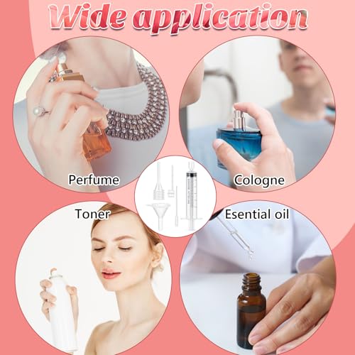 Perfume Refill Kit 25 Pcs - Pump, Funnel, Dropper & Syringe