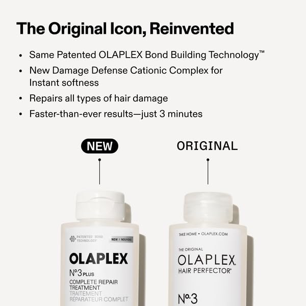 Olaplex N°.3PLUS Hair Repair Pre-Shampoo Treatment 100mL – Damage Repair & Strengthening