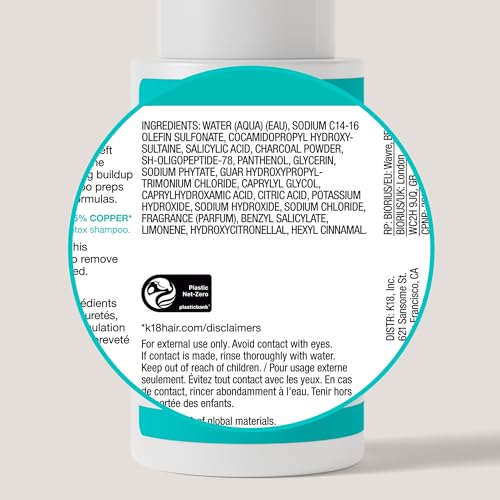 K18 Peptide Prep Detox Shampoo - Color Safe Clarifying Cleanser