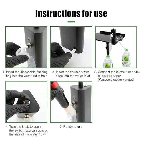 Tattoo Needle Cleaning Machine-Automatic Sensor Cleaning for Needles Tip Professional, Tattoo Equipment,Cartridge Needle Washer for Tattoo Beginners and Artists (plug in (an electronic device)