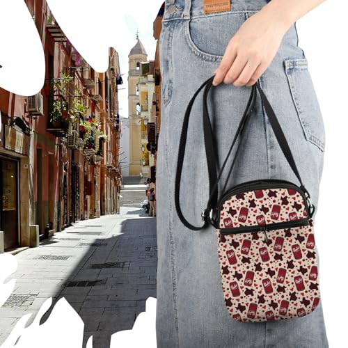 Dr P Crossbody Bag for Soda Lovers - Perfect Gift