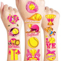 96 Softball Temporary Tattoos for Kids - Sports Party Favors