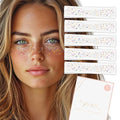 Rainbow Confetti Freckles Flash Tattoos Set of 10
